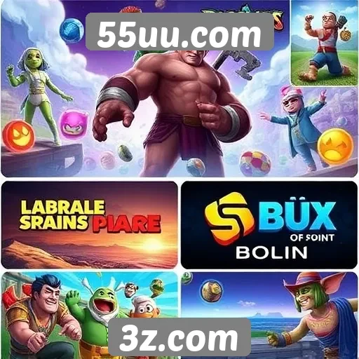 Comparativo de jogos populares disponíveis em 55uu.com